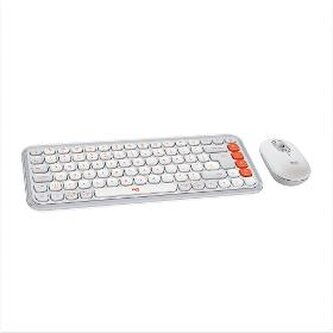 PC klávesnice LOGITECH POP ICON COMBO key+mouse WH US