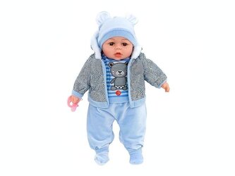 Lalka bobas 45cm z polskim dźwiękiem