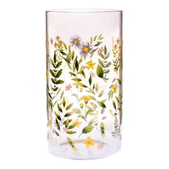 sklen. 320ml, 1ks, LUČNÍ KVĚTY, var.sklo