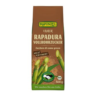 Šťáva třtinová sušená Rapadura 500 g BIO   RAPUNZEL