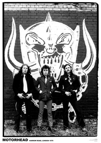 Plakát, Obraz - Motorhead - Harrow RD 1979, 59.4 × 84.1 cm