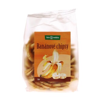 Chipsy banánové 150 g BIO   BIO NEBIO