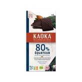 Čokoláda hořká Ekvádor 80 % 100 g BIO   KAOKA