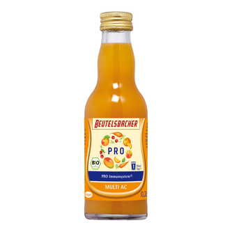 Šťáva z ovoce Multi AC 100 % 200 ml BIO   BEUTELSBACHER