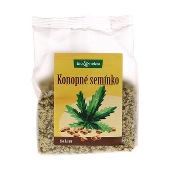 Semínko konopné loupané  200 g BIO   BIO NEBIO