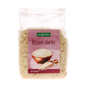 Vločky rýžové natural 250 g BIO   BIO NEBIO