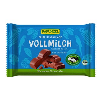 Čokoláda mléčná 100 g  BIO   RAPUNZEL