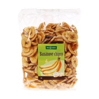 Chipsy banánové 400 g BIO   BIO NEBIO