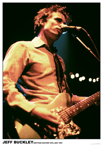 Plakát, Obraz - Jeff Buckley - NYC 1997, 59.4 × 84.1 cm