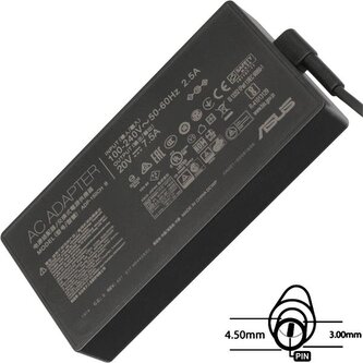 ASUS AC NAPÁJACÍ ADAPTÉR 150W 20V 3pin (4.5 mm) -neobsahuje PW CORD CEE ASUS AC NAPÁJACÍ ADAPTÉR 150W 20V 3pin (4.5 mm) -neobsahuje PW CORD CEE