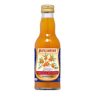 Šťáva rakytníková 100 % 0,2 l BIO   BEUTELSBACHER