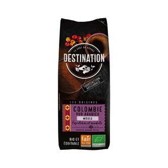 Káva mletá Kolumbie 250 g BIO   DESTINATION Káva mletá Kolumbie 250 g BIO   DESTINATION