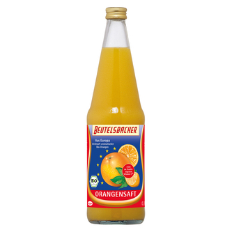 Šťáva pomerančová 100 % 0,7 l BIO   BEUTELSBACHER