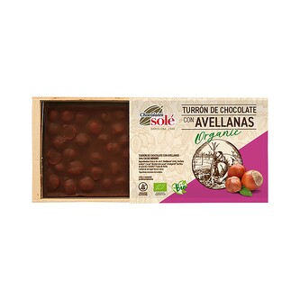 Nugát s lískovými oříšky vegan 200 g BIO   SOLÉ