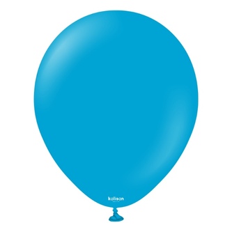 Balonky modré, Standard Caribbean Blue 30 cm/12", 100 ks