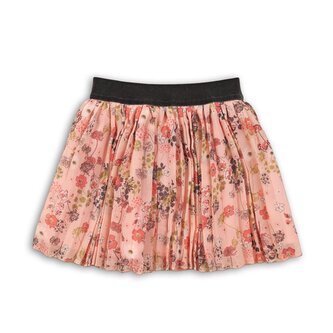 Sukně dívčí skládaná, Minoti, DUSK 9, růžová - 92/98