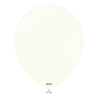 Balonky bílé, Retro White 30 cm/12", 100 ks