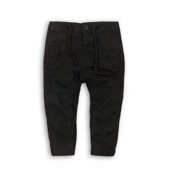 Kalhoty chlapecké s elastenem, Minoti, KID 5, černá - 110/116