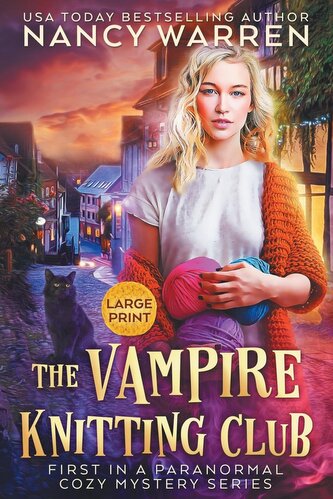 The Vampire Knitting Club (Large Print) The Vampire Knitting Club (Large Print)