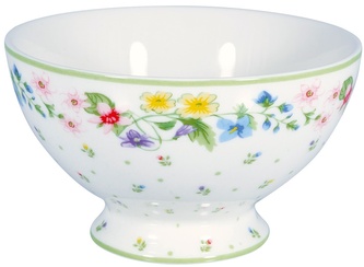 Porcelánová polévková miska Karolina White