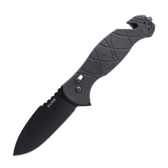 Ka-Bar - Nóż składany ratowniczy Coytu Folder 3,5" - AUS 8A - Czarny - 3085