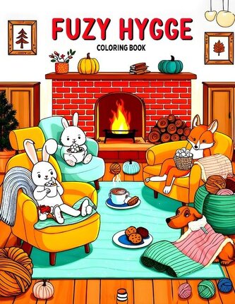 Fuzzy Hygge Coloring Book