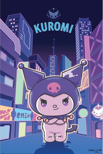 Plakát, Obraz - Hello Kitty - Kuromi Ambition, 61 × 91.5 cm