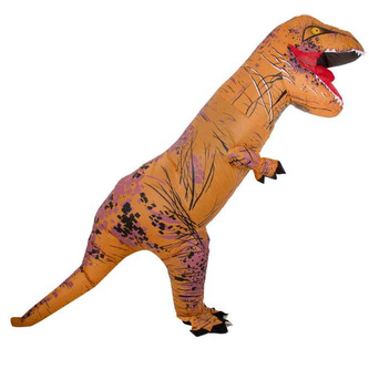 Knoki Nafukovací kostým dinosaura T-REX