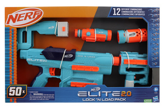 Nerf Elite 2.0 Lock N Load Pack Blaster F6368