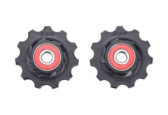 kladky BBB BDP-12 RollerBoys 11z černé keramika