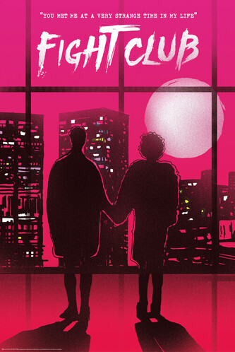 Plakát, Obraz - The Fighting Club, 61 × 91.5 cm