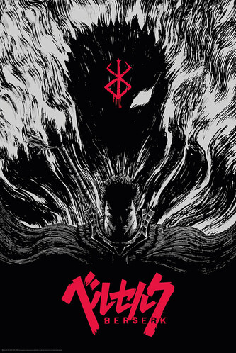 Plakát, Obraz - Darkness, 61 × 91.5 cm