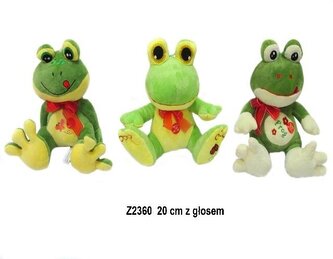 Żaba z głosem 20cm MIX