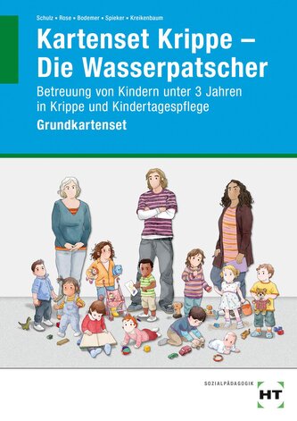 Kartenset Krippe - Die Wasserpatscher