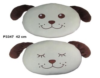 Poduszka pies kremowa 42cm MIX