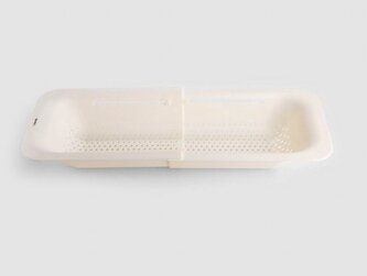 Odkapávací miska na dřez | EASY COOK | krémová | 37x20 cm | 723797