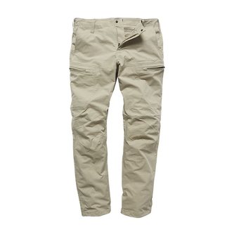 Kalhoty Vintage Industries Kenny - béžové, 31