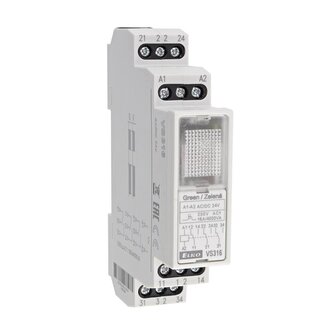 Pomocné relé 3x16A přepínací, AC/DC 24V