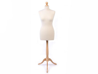 Krejčovská panna vel. 34; 36-38 TINA - 1 ks - 6 (vel. 34) bílá