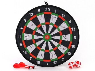 Tarcza z rzutkami na rzep 42x37x4cm