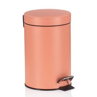 KELA Koš kosmetický MONACO 3l  broskvově růžový KL-24312