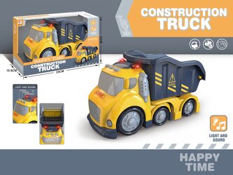 Auto stavební sklápěč s efekty