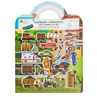 Książeczka z naklejkami - Pojazdy Książeczka z naklejkami - Pojazdy