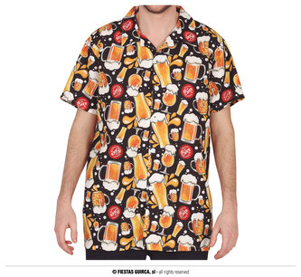 Košile s pivním potiskem, M