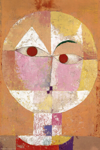 Plakát, Obraz - Senecio (Baldgreis), Paul Klee, 61 × 91.5 cm