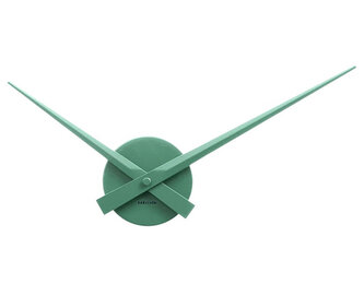 Nástěnné hodiny Little Big Time Mini zelené 41cm Karlsson * Nástěnné hodiny Little Big Time Mini zelené 41cm Karlsson *
