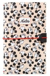Cestovní a pracovní poznámkový blok Disney|Mickey Mouse: Výročí 100 let (12 x 19,5 cm)