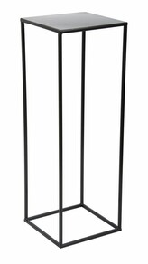 Květinový stojan Charr 70 cm černý