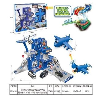 Baza policji + auto zmieniające kolor + św/dź