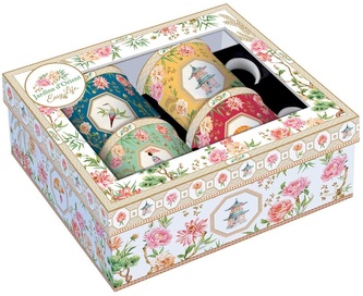 Čtyři porcelánové hrnky Jardins D´Orient